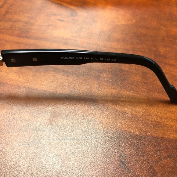 Cazal gold plated collector sunglasses - Picture 4 of 7